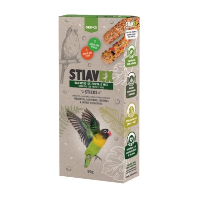 STIAVEX PERIQUITOS - BARRITAS DE FRUTA & MEL