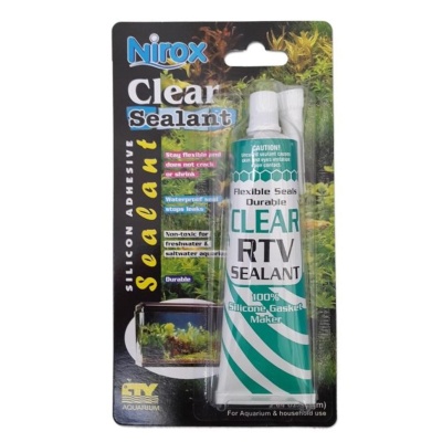 COLA (SILICONE) TRANSPARENTE PARA AQUÁRIO