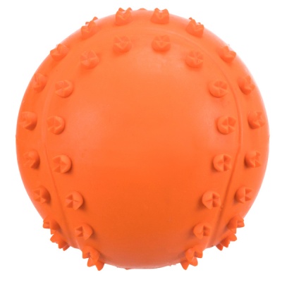 BOLA EM BORRACHA COM GRAVURAS E SOM