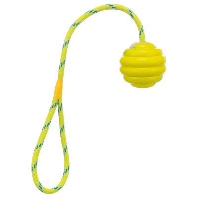 BOLA ONDULADA VERDE COM CORDA