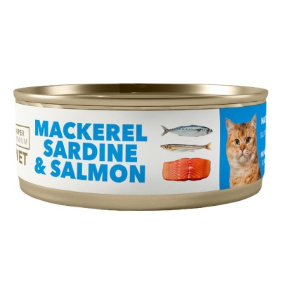 AMITY SUPER PREMIUM CAT CAVALA, SARDINHA E SALMÃO