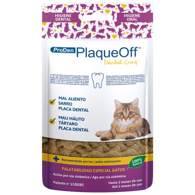 PRODEN "PLAQUEOFF DENTAL" - Croquetes P/ Gatos - EX
