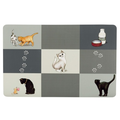TAPETE PARA GAMELA DE GATOS "PATCHWORK"