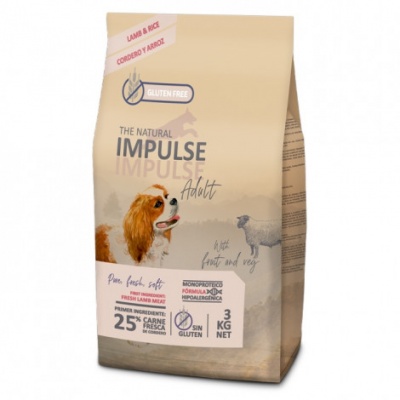 The Natural Impulse Cão Adulto (Cordeiro)