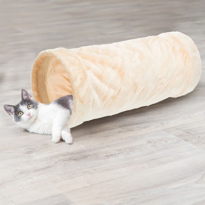 TÚNEL EM PELÚCIA (BEGE)