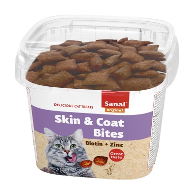 SANAL CAT - SKIN & COAT BITES CUP