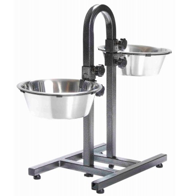 Suporte Duplo com Níveis Independentes em Inox - Trixie