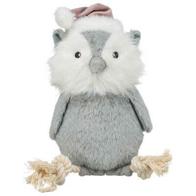 CORUJA EM PELÚCIA COM SOM - NATAL