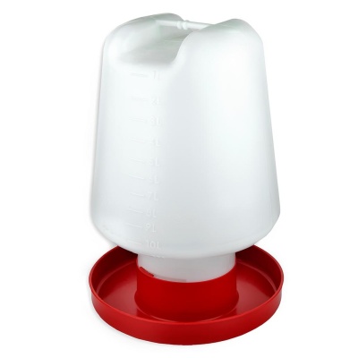 BEBEDOURO COM ARGOLA PARA PINTOS (12 LITROS)