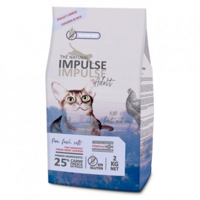 The Natural Impulse Gato Adulto (Frango)