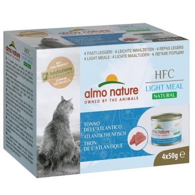 ALMO NATURE HFC CAT NATURAL LIGHT - ATUM ATLÂNTICO (4 LATAS)