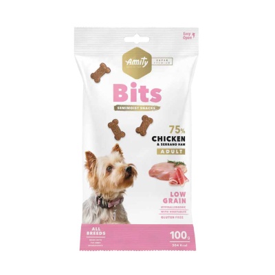 AMITY SUPER PREMIUM BITS - FRANGO & PRESUNTO