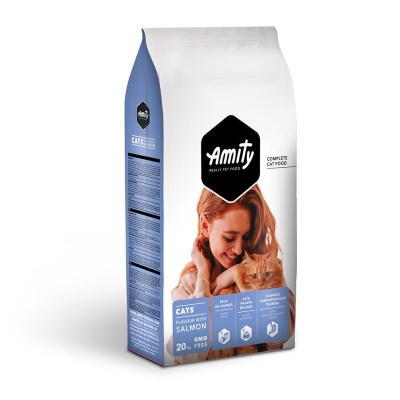 Amity Eco Line Gatos - Salmão (20 Kg)