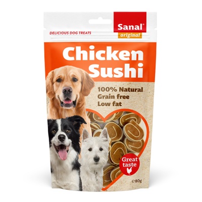 SANAL DOG ​ - SNACKS DE FRANGO E PEIXE