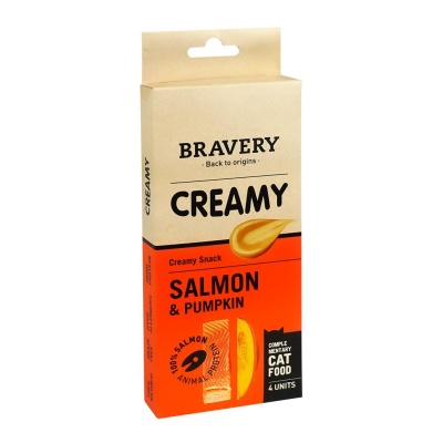 BRAVERY CREAMY - SALMÃO & ABÓBORA