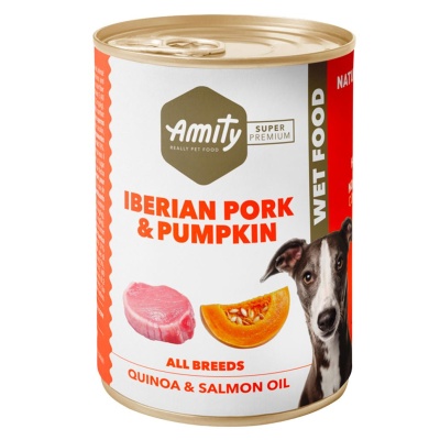 AMITY SUPER PREMIUM DOG PORCO IBÉRICO E ABÓBORA