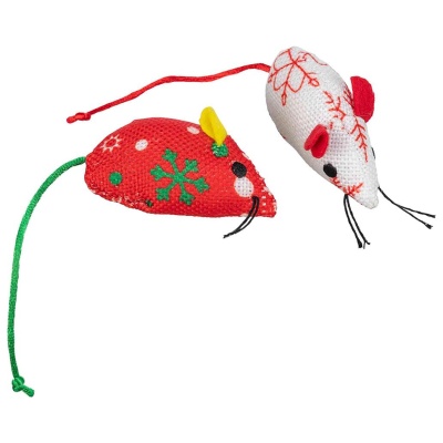 RATO "XMAS" EM TECIDO - NATAL