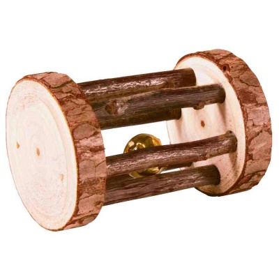 Rolo em Madeira Natural C/ Guizo - TX