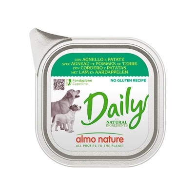 Almo Nature Cão "DAILY" - Cordeiro e Batata