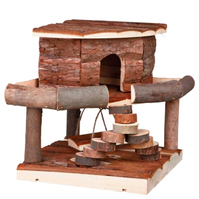 Casa "IDA" em Madeira Natural para Ratos e Hamsters - Trixie