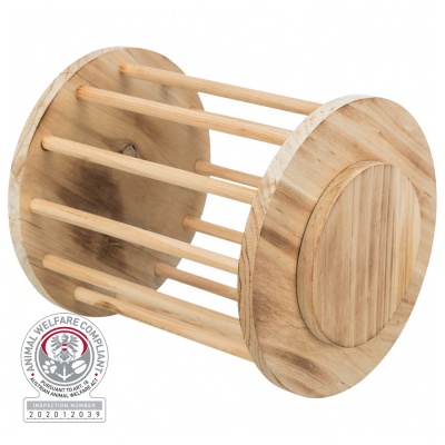 Rolo Porta-Feno em Madeira Tratada - TX