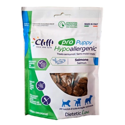 CLIFFI SNACKS - PRO HYPOALLERGENIC PUPPY (SALMÃO)