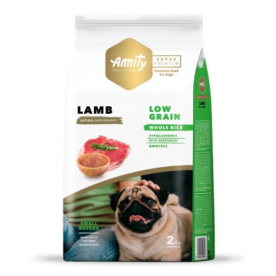 Amity Super Premium (Low Grain) Mini Adulto - Cordeiro