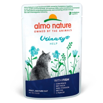 "ALMO NATURE" CAT FUNCTIONAL - URINARY HELP - PEIXE (30 UNIDADES)