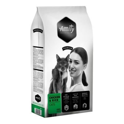Amity Premium Gato Adulto - Frango e Arroz