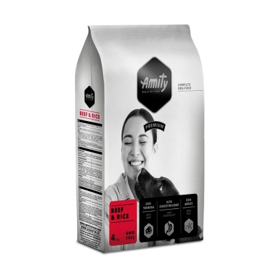 Amity Premium Cão Adulto - Carne Bovina e Arroz