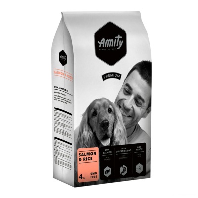 Amity Premium Cão Adulto - Salmão e Arroz