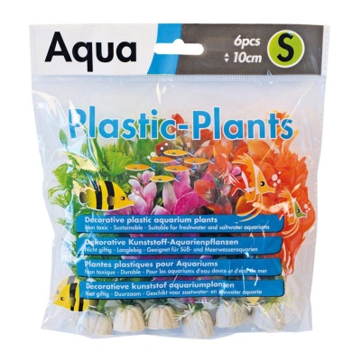 "AQUA" - PLANTAS ARTIFICIAIS PARA AQUÁRIO "COLOR" - SORTIDO
