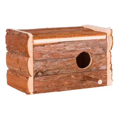 NINHO EM MADEIRA NATURAL