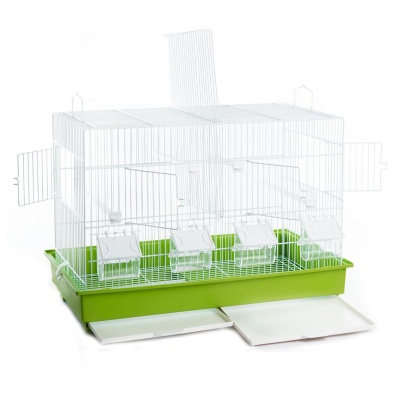 VIVEIRO DUPLO DE ARAME COM GAVETAS