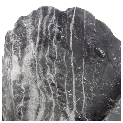 "HOBBY" - ROCHA NEGRA COM VEIOS (PEÇAS SORTIDAS)