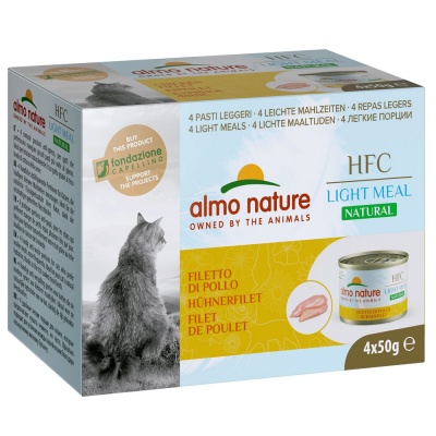 ALMO NATURE HFC CAT NATURAL LIGHT - FILÉ DE FRANGO (4 LATAS)