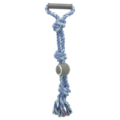 Corda Multicolorida com Pega e Bola de Ténis - Trixie