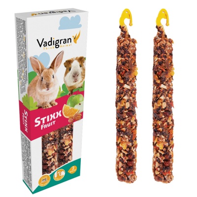 Stixx - Sticks com Frutos para Coelhos e Porquinhos - Da - Índia -VA