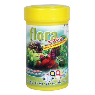"AQUAPEX" - FLORA TABS (FERTILIZANTE EM PASTILHAS PARA PLANTAS DE AQUÁRIO)