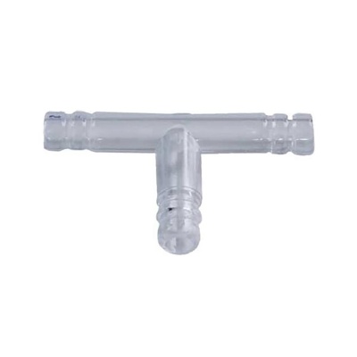 "T" EM PLÁSTICO CRISTAL (2 UNIDADES) "HOBBY"