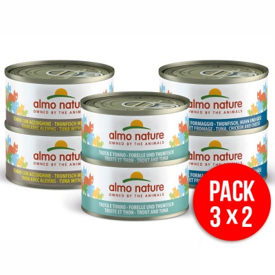 ALMO NATURE HFC CAT MULTI PACK - SORTIDO CUISINE (6 LATAS)
