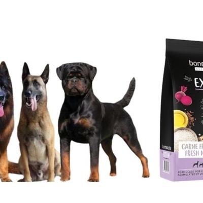 Alimentação Extrem 20kg,carne fresca 32%/26%