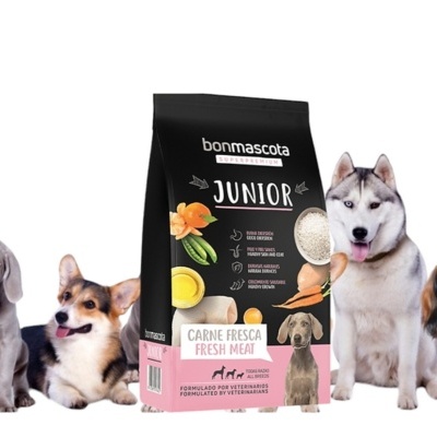 Alimentação Junior 20 Kg, carne fresca 30%-20