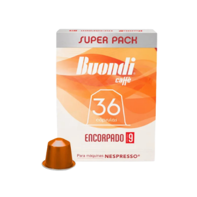 Cápsulas Compatíveis Nespresso* Buondi Encorpado 36 unid.