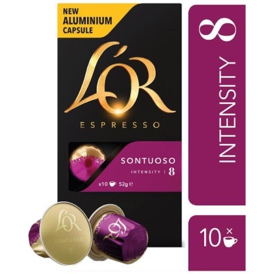 Cápsulas Compatíveis Nespresso® L’or® Sontuoso 10 unid.