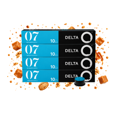 Cápsulas de Café DeQafeinatus Pack 4x10 Cápsulas Int 7 *VALIDADE 08/2026