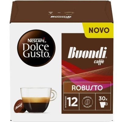 Café Nescafé Robusto 30 Cápsulas Dolce Gusto