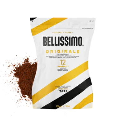 Bellissimo Café Moagem Universal Original Intensidade 12 embalagem 200 g