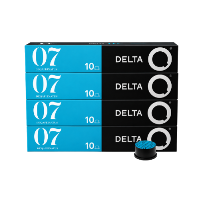 Cápsulas de Café DeQafeinatus Pack 4x10 Cápsulas Int 7 *VALIDADE 08/2026