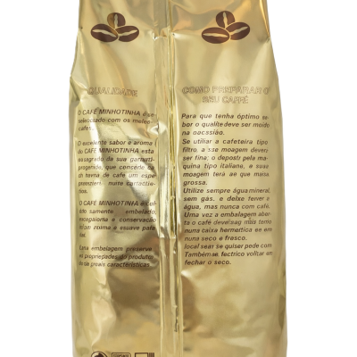 Café em Grão MINHOTINHA Lote Extra 1kg SEM Torrefacto